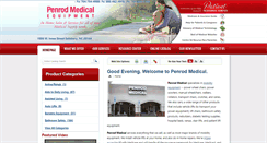 Desktop Screenshot of penrodmedical.com